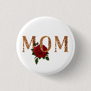 Badge Rond 2,50 Cm Maman