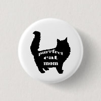 Maman de chat noir moderne