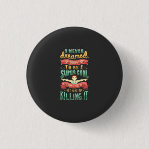Badge Rond 2,50 Cm Maman de gymnastique