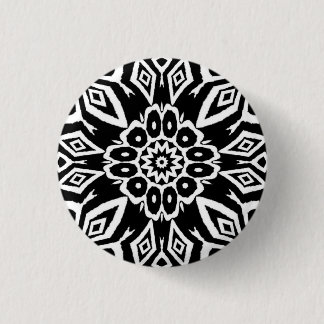 Badge Rond 2,50 Cm Mandala de minuit
