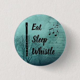 Badge Rond 2,50 Cm Mangez, Dormez, Déchets D'Aiguille