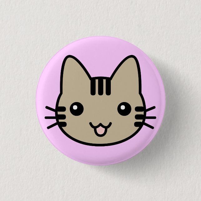 Badge Rond 2,50 Cm mao (Devant)