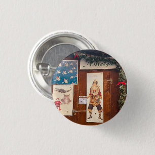 Badge Rond 2,50 Cm Marché de Noël Allemagne Munich