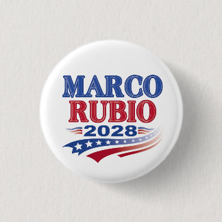 Badge Rond 2,50 Cm Marco Rubio 2028 (3ème)