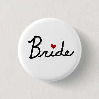 Badge Rond 2,50 Cm Mariée