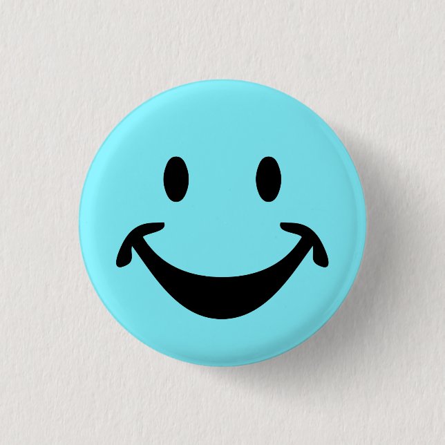 Badge Rond 2,50 Cm Marrant visage + ton dos. & idées (Devant)