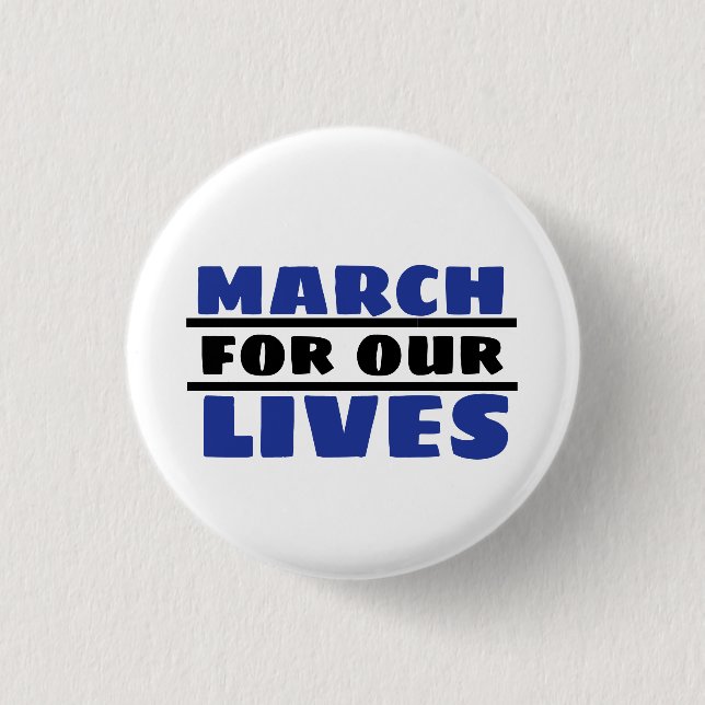 Badge Rond 2,50 Cm MARS pendant nos VIES (Devant)