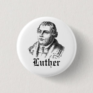 Badge Rond 2,50 Cm Martin Luther