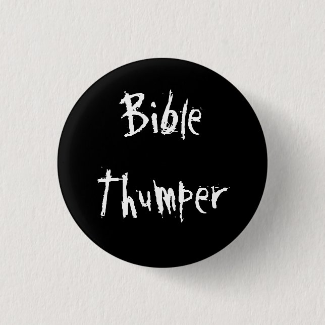 Badge Rond 2,50 Cm Masselotte de bible (Devant)