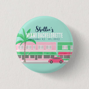 Badge Rond 2,50 Cm Me rencontrer à Miami Bachelorette