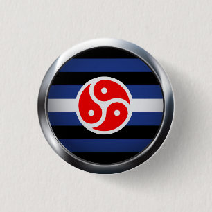 BADGE ROND 2,50 CM MEDALLION BD/SM PRIDE