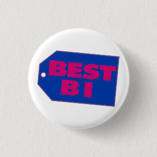Badge Rond 2,50 Cm Meilleur Bi