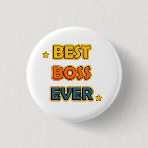 Badge Rond 2,50 Cm Meilleur Boss