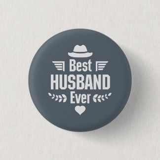 Badge Rond 2,50 Cm Meilleur mari jamais