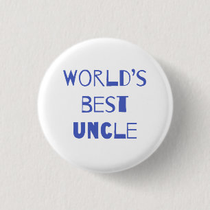 Badge Rond 2,50 Cm Meilleur oncle du monde