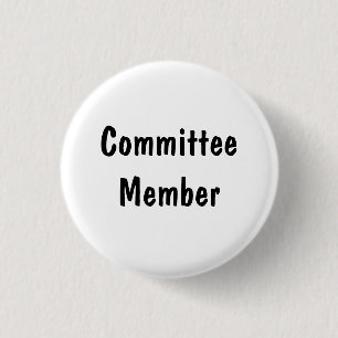 Badge Rond 2,50 Cm Membre du comité