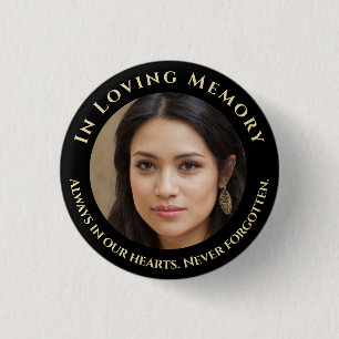 Badge Rond 2,50 Cm Mémoire d'amour photo
