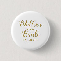 Mère Or Du Bouton De La Mariée