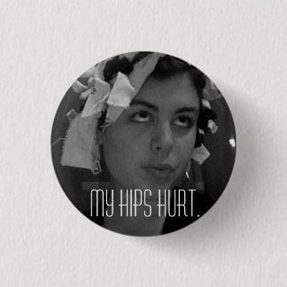 BADGE ROND 2,50 CM MES HANCHES BLESSÉES
