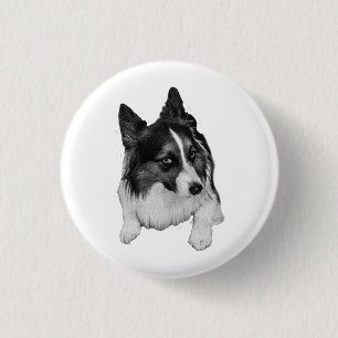 Badge Rond 2,50 Cm Minuscule pinceau Bell