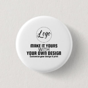 Badge Rond 2,50 Cm Modèle de bouton cercle personnalisé