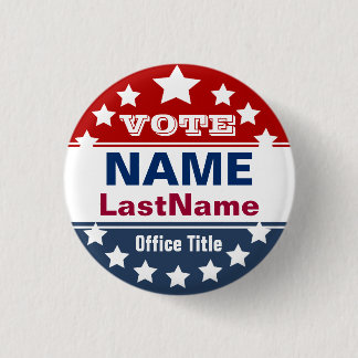 Badge Rond 2,50 Cm Modèle de campagne personnalisé
