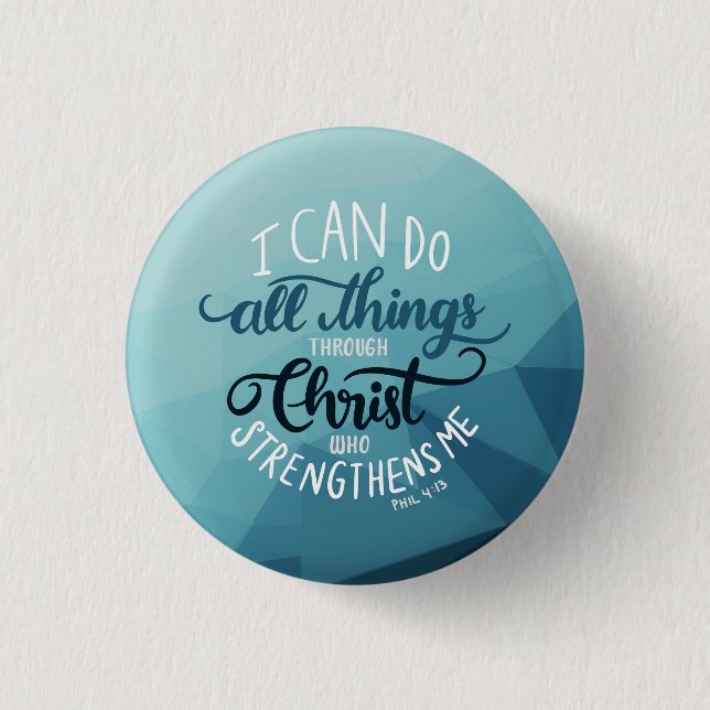 Badge Rond 2,50 Cm Moderne Je Peux Faire Tout (Devant)