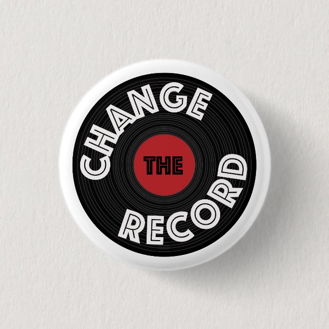 Badge Rond 2,50 Cm Modifier l'enregistrement (Devant)