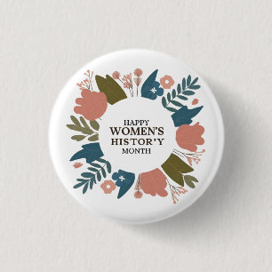 Badge Rond 2,50 Cm Mois de l'histoire des femmes