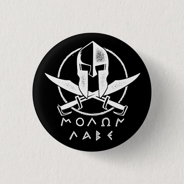 Badge Rond 2,50 Cm Molan Labe viennent le prendre (Devant)