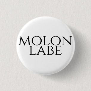 Badge Rond 2,50 Cm Molon Labe