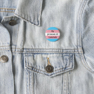 Badge Rond 2,50 Cm Mon pronom est camarade