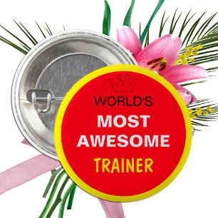 Badge Rond 2,50 Cm Mondes les plus beaux - FORMATEUR (meilleur)
