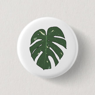 Badge Rond 2,50 Cm Monstera Thai Constellation