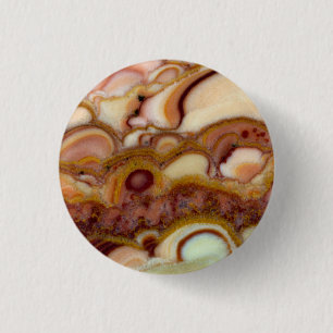 Badge Rond 2,50 Cm Motif circulaire de pierre d'onyx