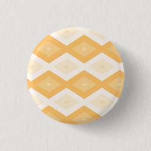 Badge Rond 2,50 Cm Motif de diamant jaune