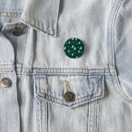Badge Rond 2,50 Cm motif de feuille