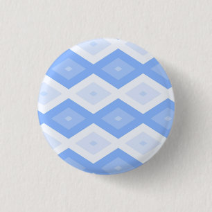 Badge Rond 2,50 Cm Motif en diamant bleu pâle