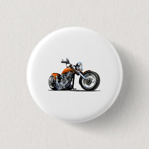 Badge Rond 2,50 Cm Moto caricature