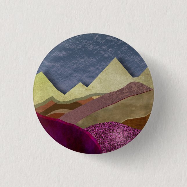 Badge Rond 2,50 Cm Mulberry Mountains (Devant)