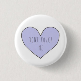 Badge Rond 2,50 Cm Ne me touchez pas Pin transparent de Tumblr