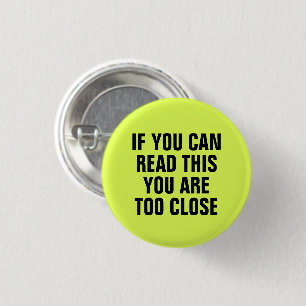Badge Rond 2,50 Cm Neon Green