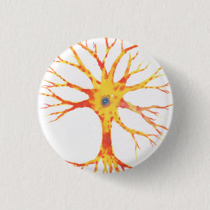 Badge Rond 2,50 Cm Neuron