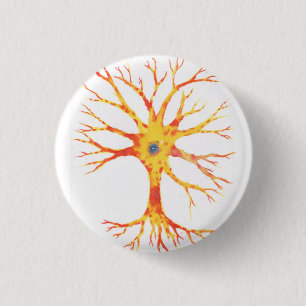 Badge Rond 2,50 Cm Neuron