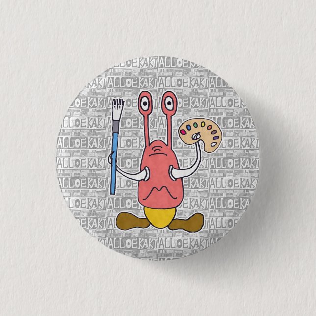 BADGE ROND 2,50 CM NIKANIKA 缶バッジ001 (Devant)