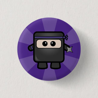 Badge Rond 2,50 Cm Ninjas contre des pirates