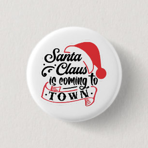 Badge Rond 2,50 Cm Noël approche