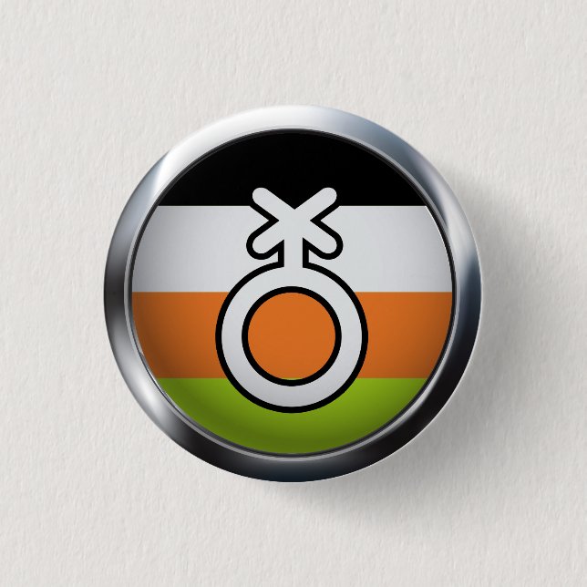 Badge Rond 2,50 Cm Non binaire (Devant)