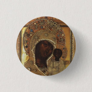 Badge Rond 2,50 Cm Notre-Dame de Kazan