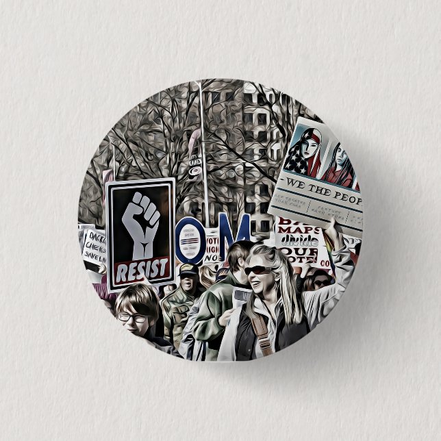 Badge Rond 2,50 Cm Nous les personnes (Devant)